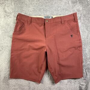 Chrome Industries Shorts Mens 38 Utility Cycling Urban Commuter Shorts Brick Red